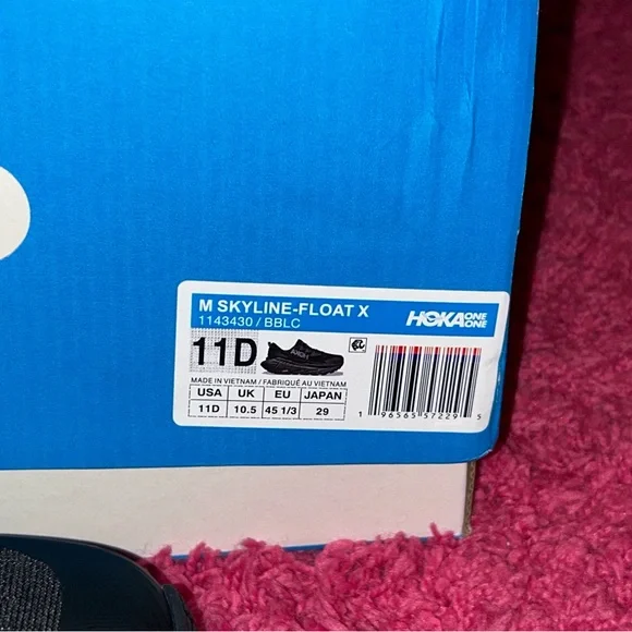 Hoka One One Black Skyline-Float X Shoes - Picture 2 of 2